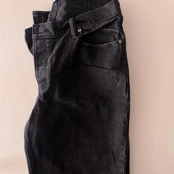 Abercrombie & Fitch Women's High Rise Black Jeans - Picture 3 of 9